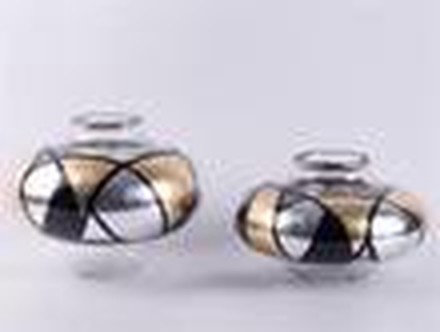 Silver & Gold Vase