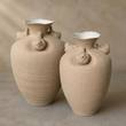 Sandy-Beige Vase
