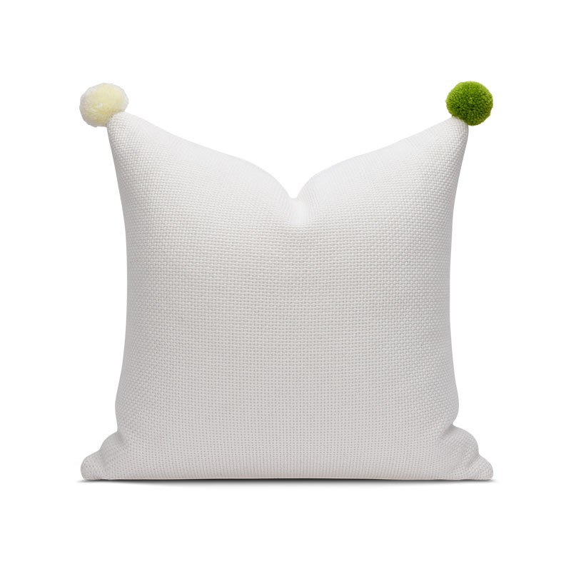 Pom-Pom Abstract Cushion