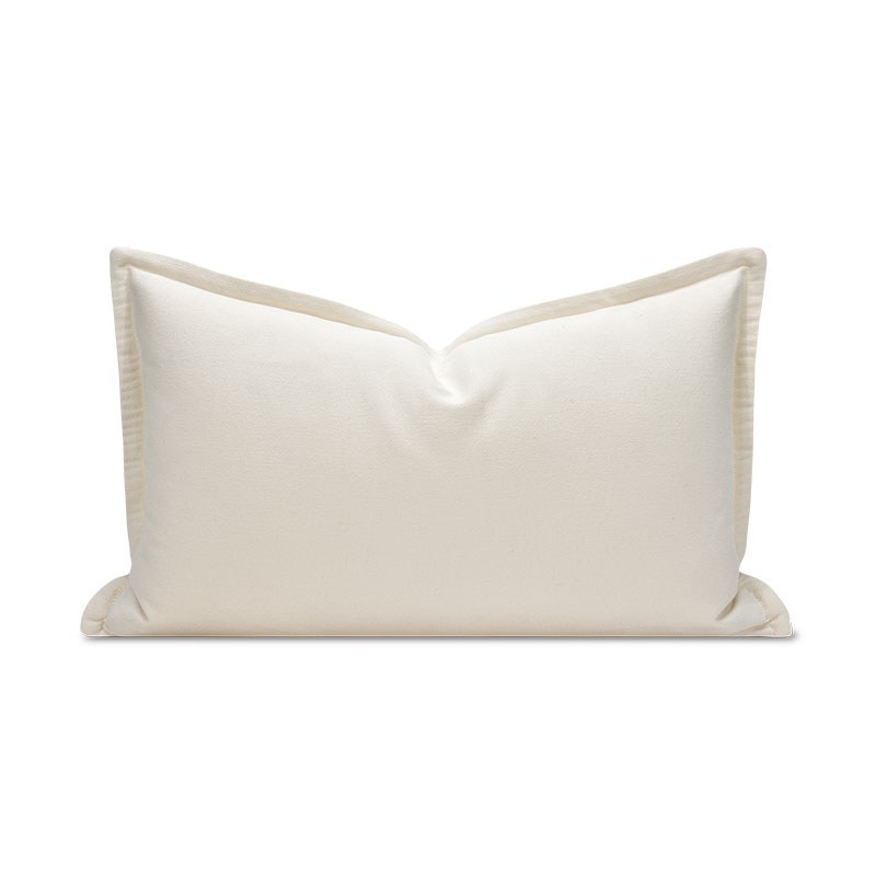 Green Pom-Pom Lumbar Cushion