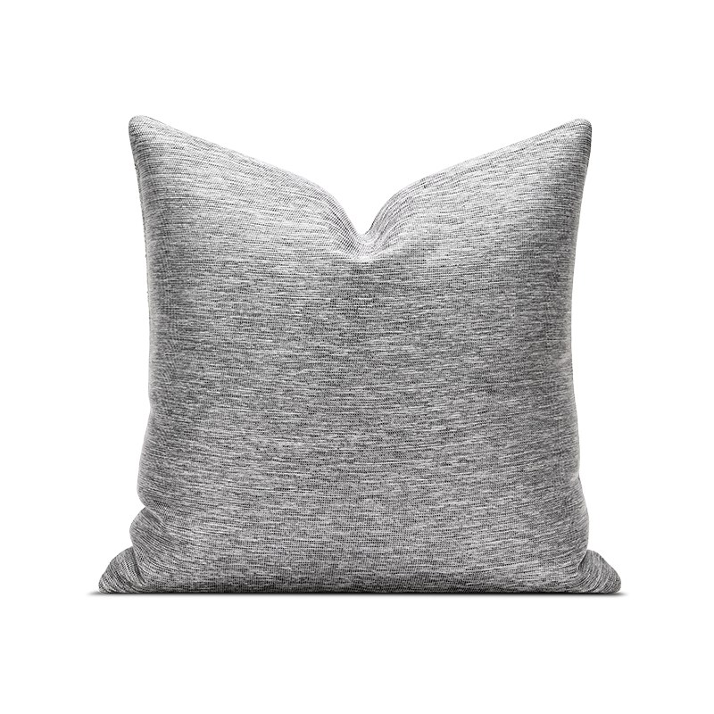 Grey Cross Cushion