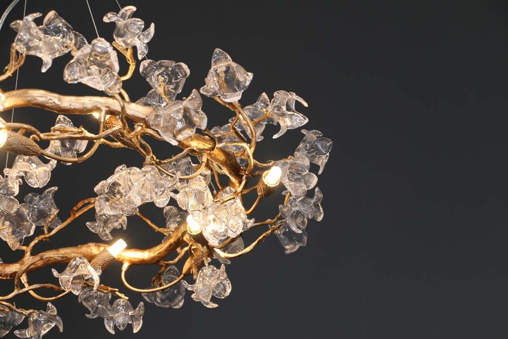 Crystal Garland Chandelier
