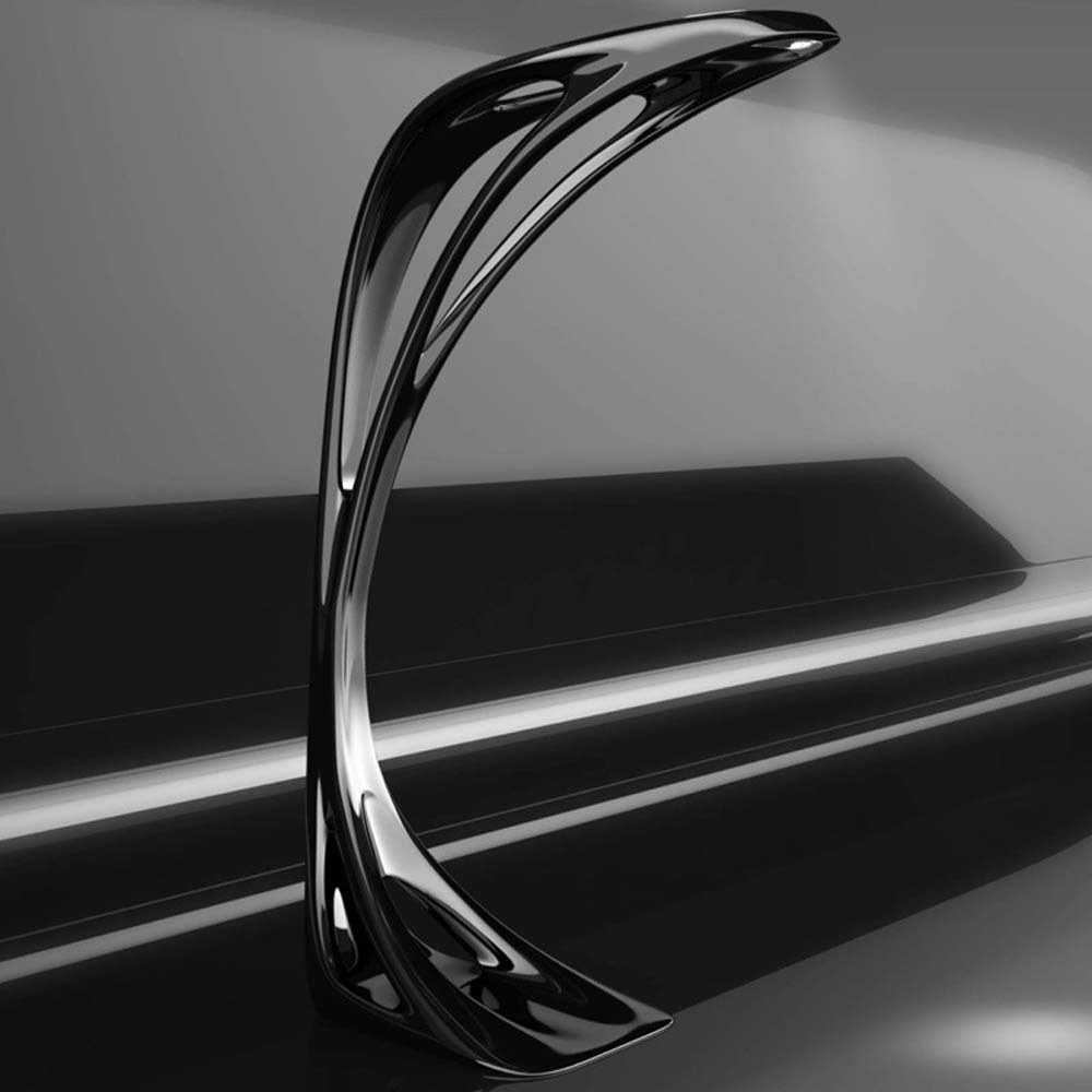 Chrome Arc Table Lamp