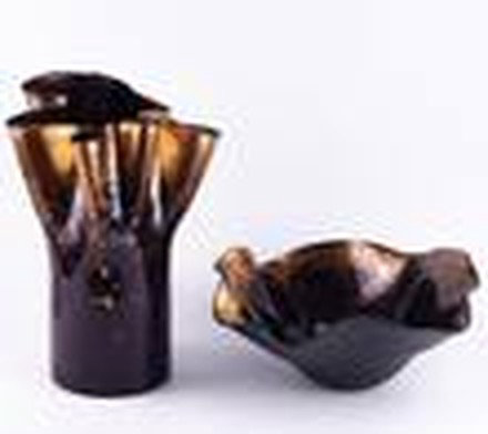 Black & Gold Vase
