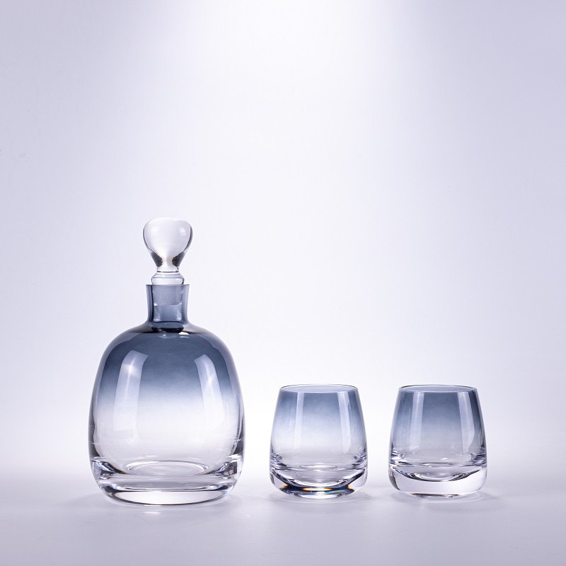 Ombré Glass Decanter Set