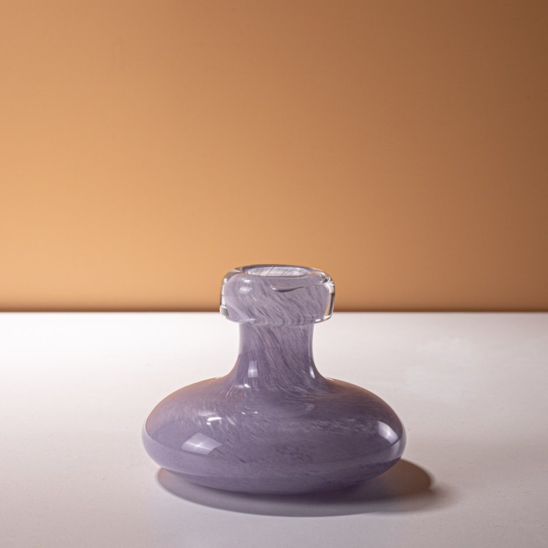 Pastel Glass Bud Vase