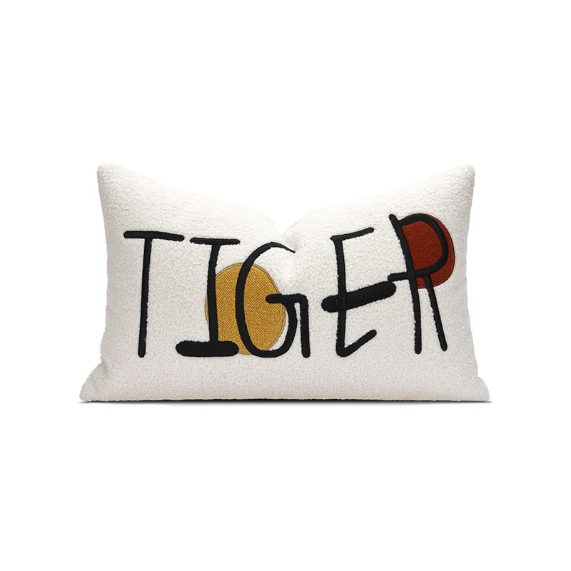 Tiger Lettering Cushion