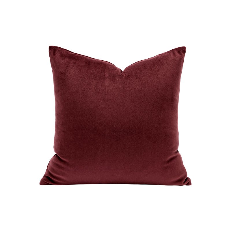 Burgundy Velvet Cushion