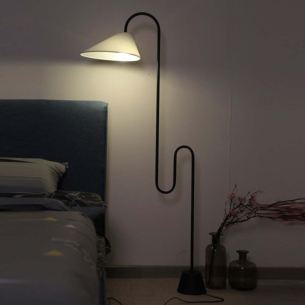 Arched Cone Floor Lamp
