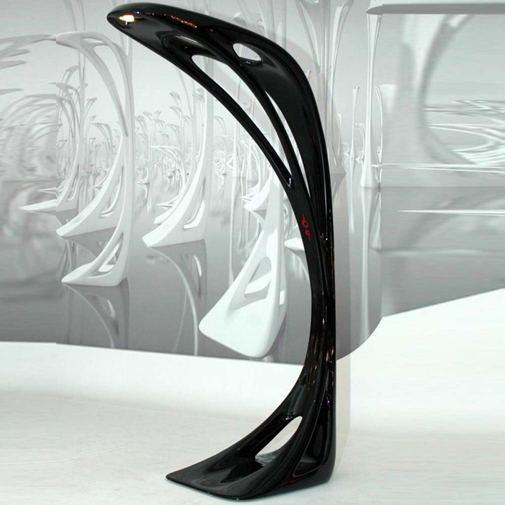 Chrome Arc Table Lamp