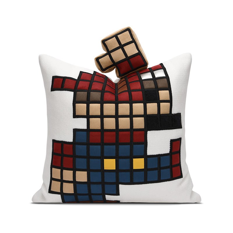 Pixel Cube Cushion