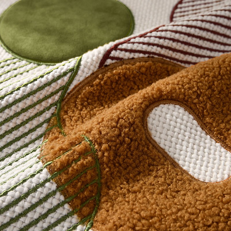 Pom-Pom Abstract Cushion