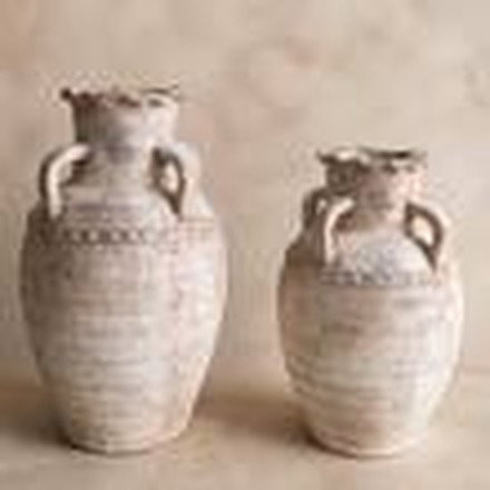 Distressed Earthy Color Vase (Large)