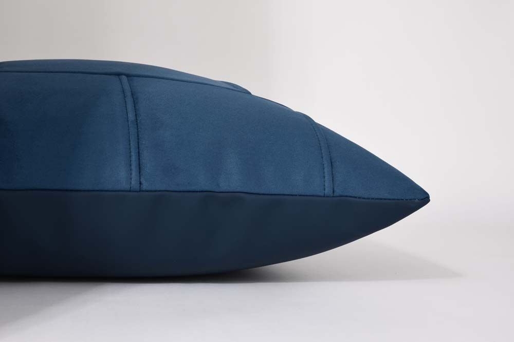 Navy Panel Cushion