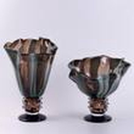 Brown & Green Vase (Large)