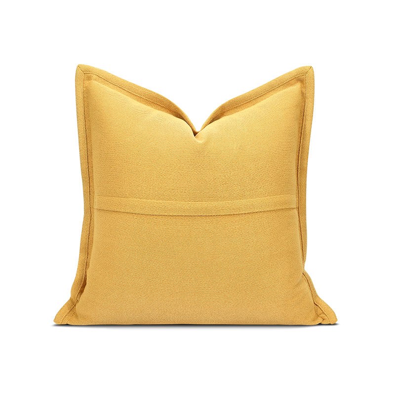 Mustard Tweed Cushion